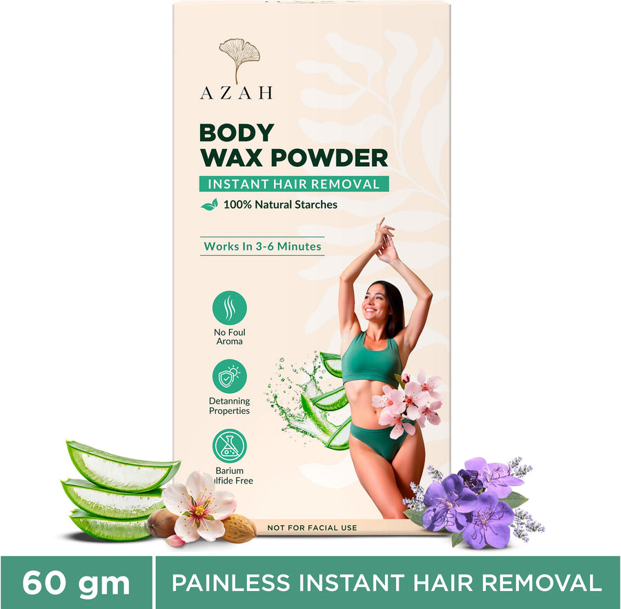 Azah Body Natural And Painless Wax Powder