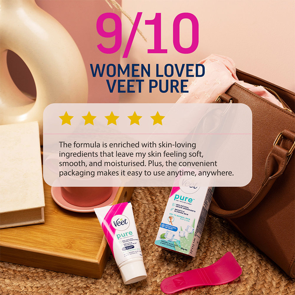 Veet Pure Hair Removal Cream For Women For Sensitive Skin