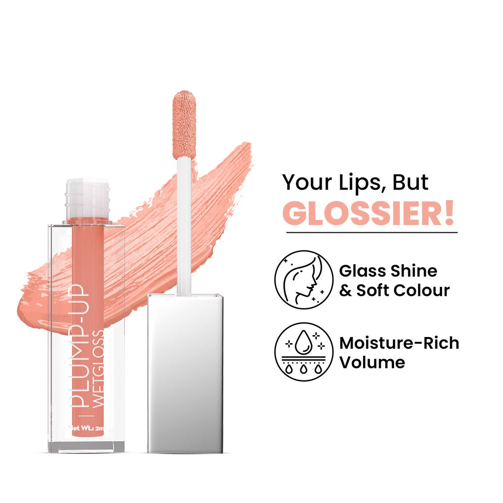 Swiss Beauty Plump Up Wet Lip Gloss For Glossy And Fuller Lips
