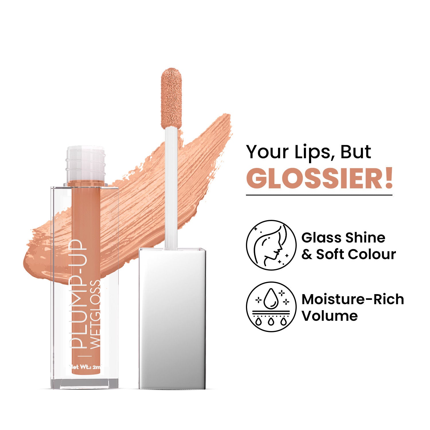 Swiss Beauty Plump Up Wet Lip Gloss For Glossy And Fuller Lips