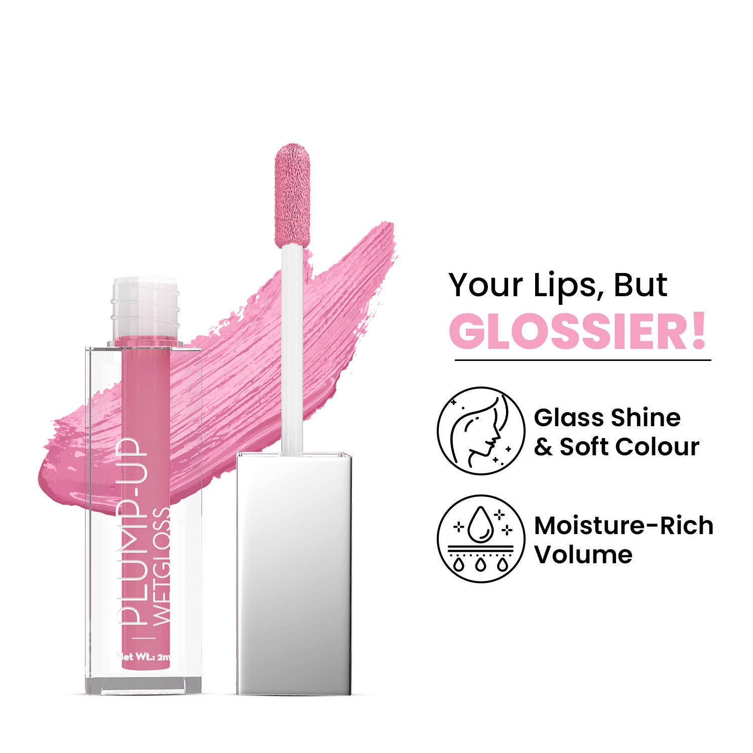 Swiss Beauty Plump Up Wet Lip Gloss For Glossy And Fuller Lips
