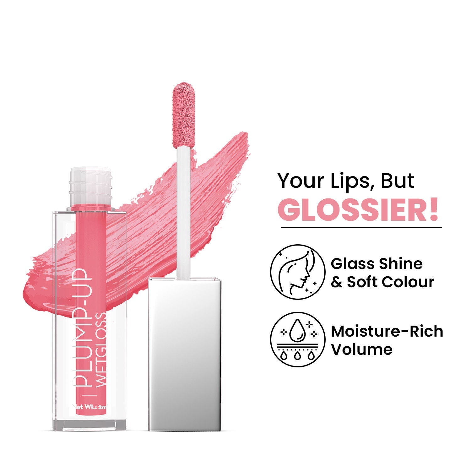 Swiss Beauty Plump Up Wet Lip Gloss For Glossy And Fuller Lips
