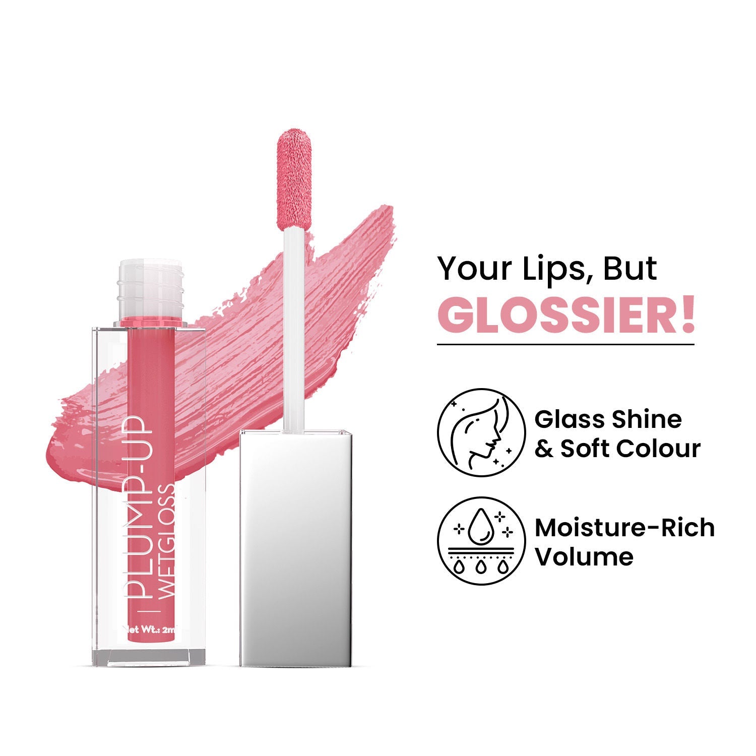 Swiss Beauty Plump Up Wet Lip Gloss For Glossy And Fuller Lips