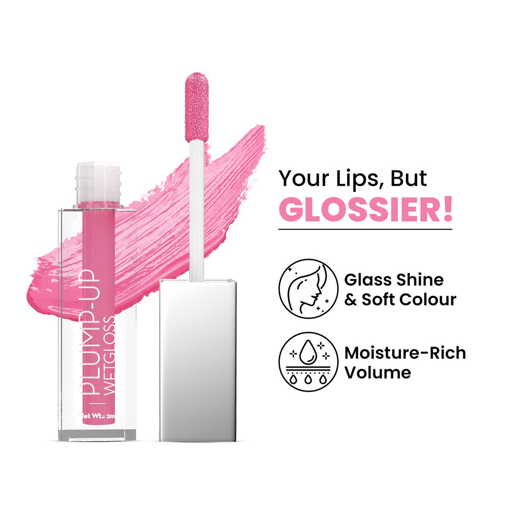 Swiss Beauty Plump Up Wet Lip Gloss For Glossy And Fuller Lips