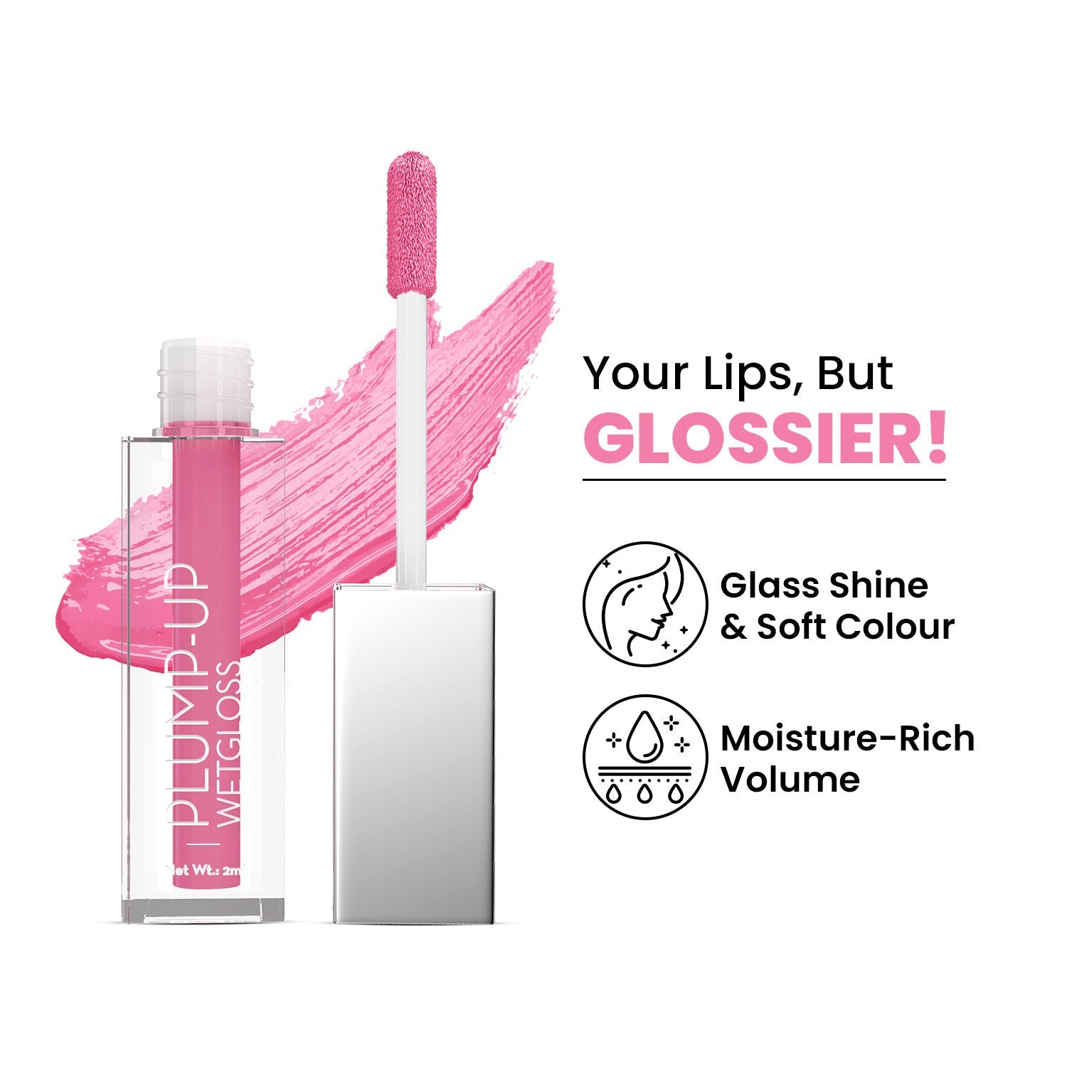 Swiss Beauty Plump Up Wet Lip Gloss For Glossy And Fuller Lips