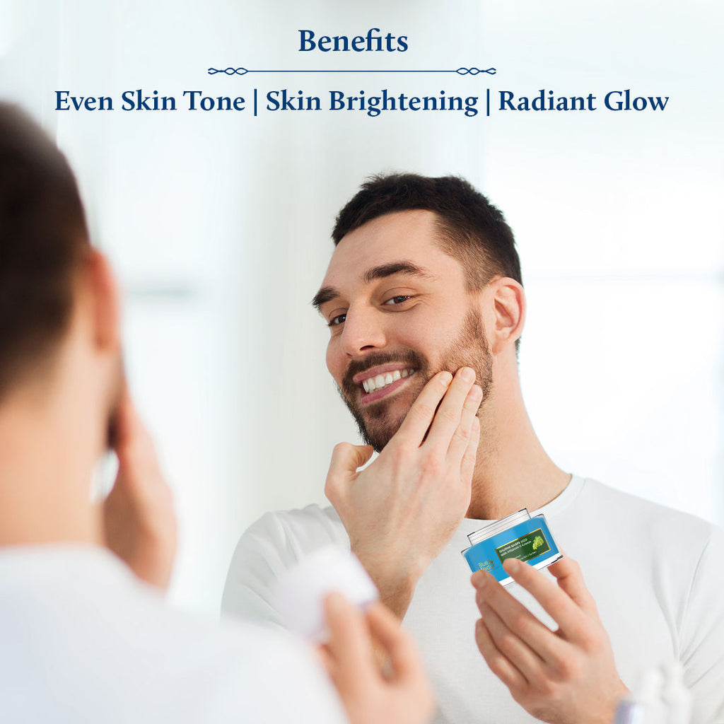 Blue Nectar Vitamin C Oil Free Cream for Oily & Acne Prone Skin for Men