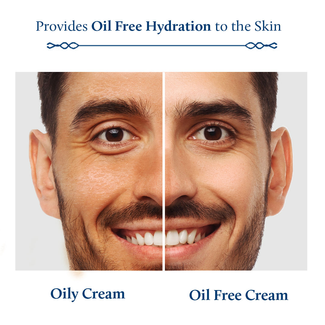 Blue Nectar Vitamin C Oil Free Cream for Oily & Acne Prone Skin for Men
