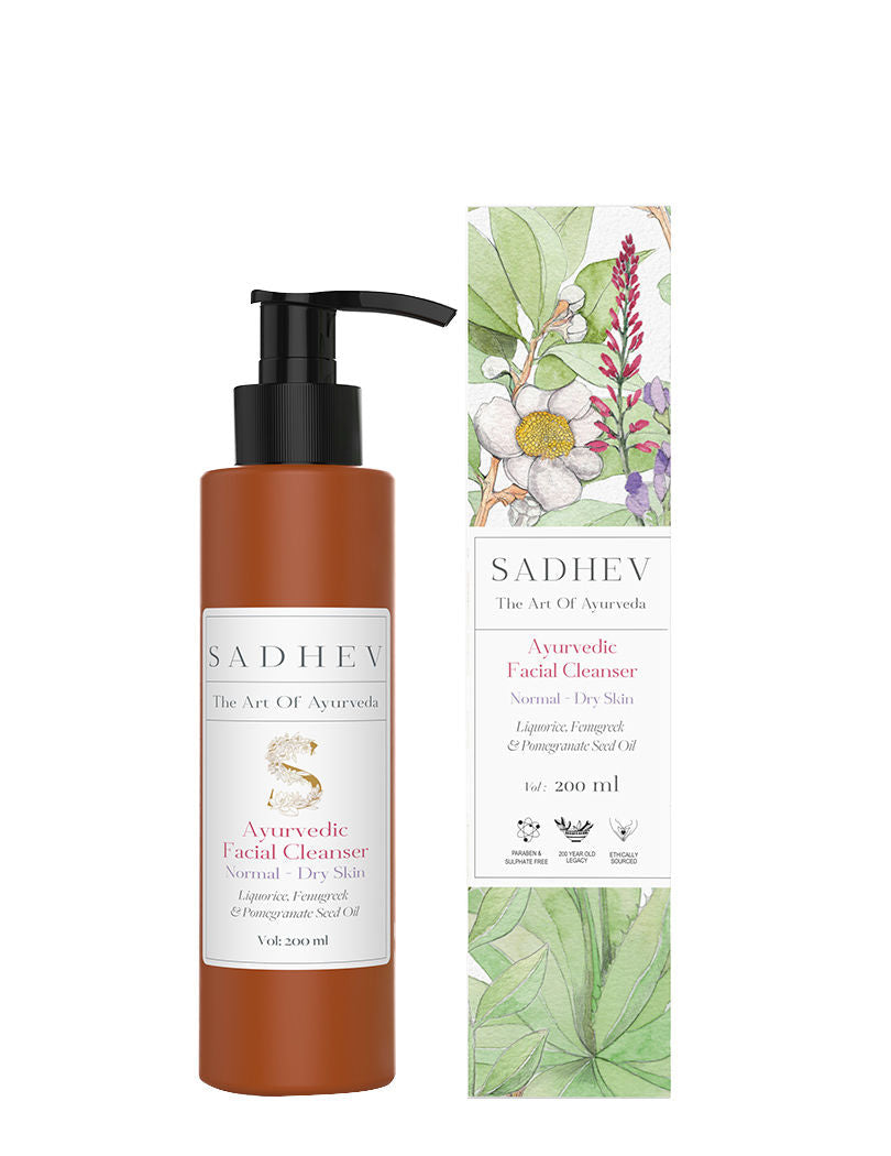 SADHEV Ayurvedic Facial Cleanser Normal - Dry Skin