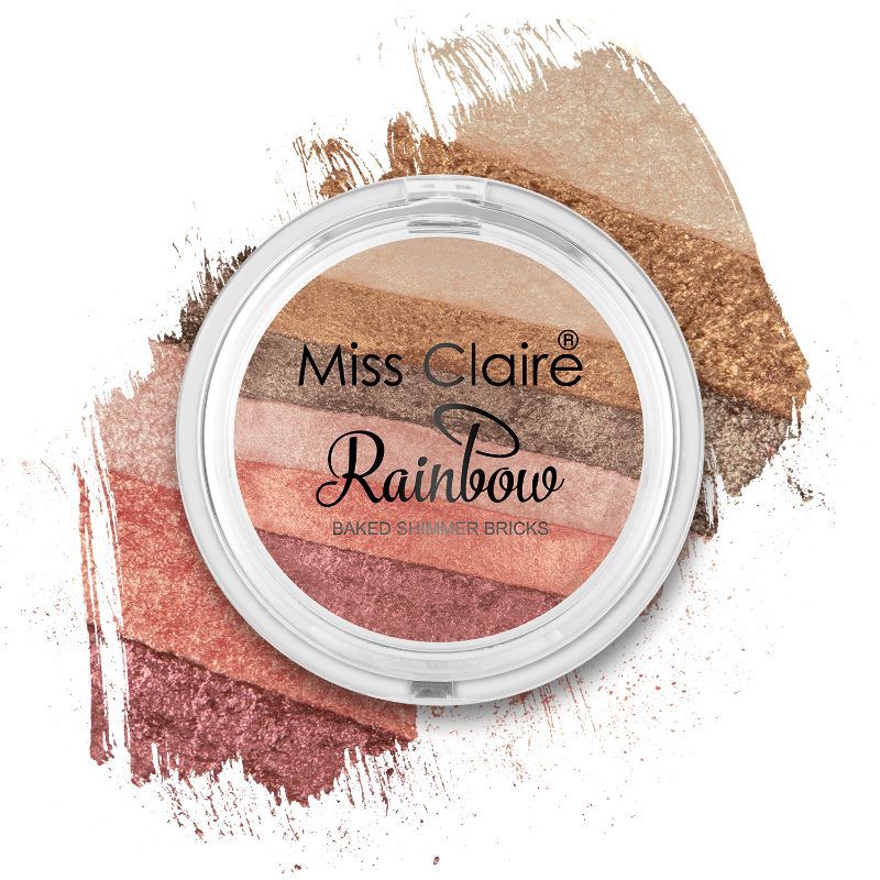 Miss Claire Rainbow Baked Shimmer Bricks