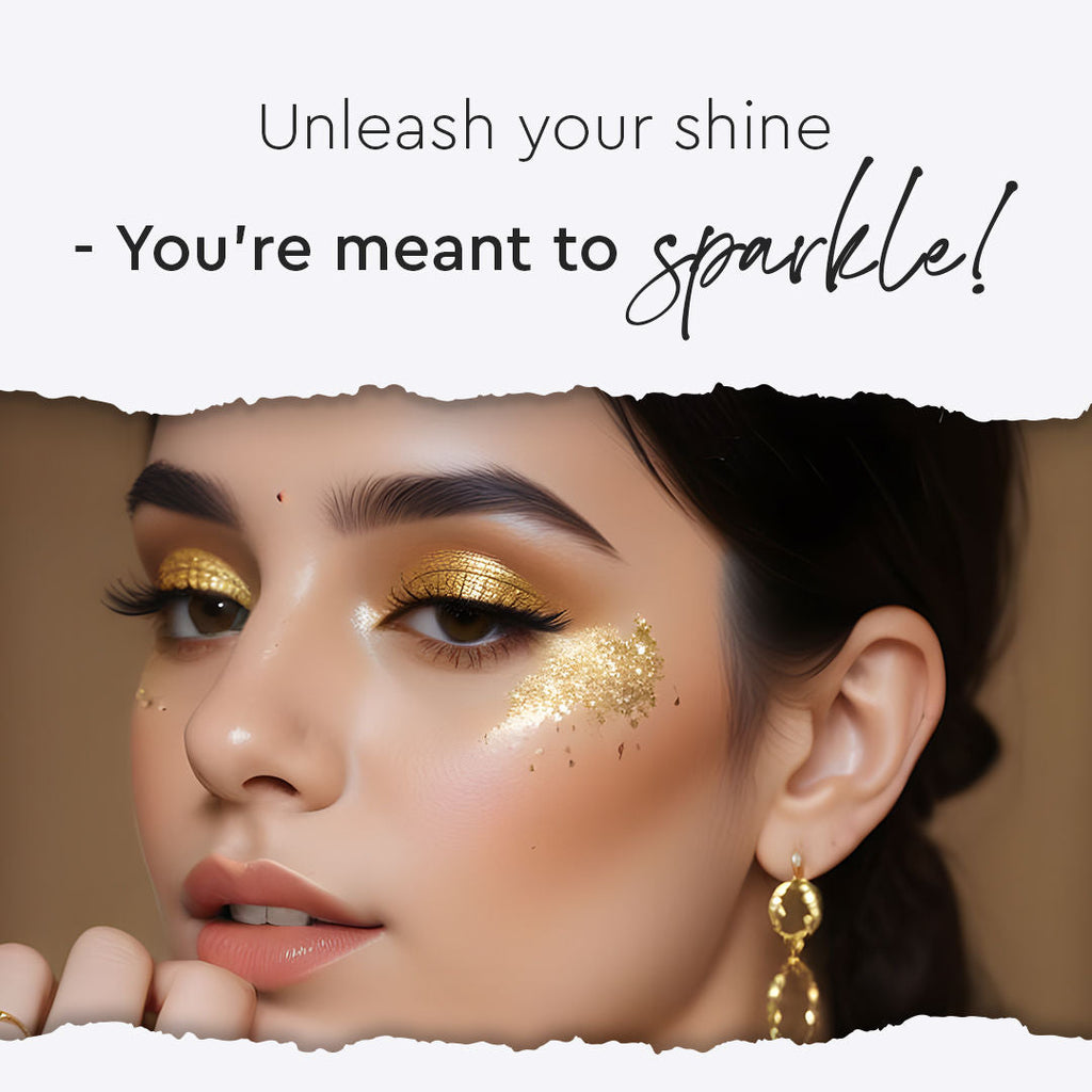 C2P Pro Uptown Loose Glitter for Eye Makeup Highly Pigmented Eyeshadow Powder