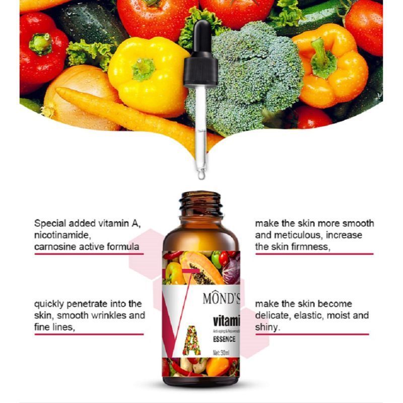 Mond'Sub Vitamin A Retinol Face Serum With Hyaluronic Acid And Vita E For Anti-Aging (Night Serum)