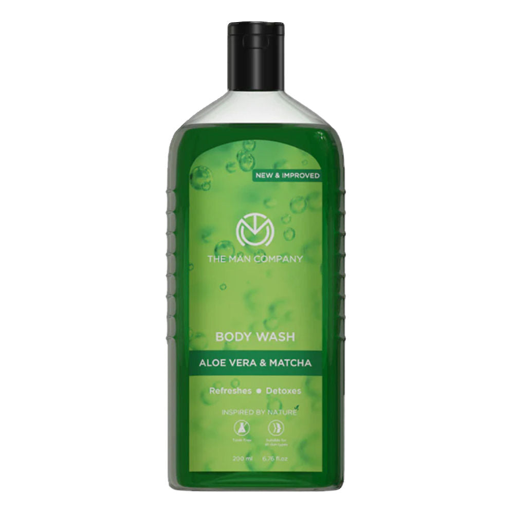 The Man Company Aloe Vera & Matcha Body Wash