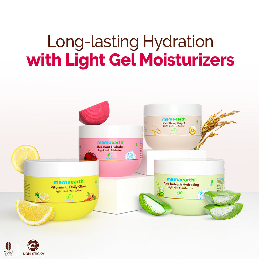 Mamaearth Beetroot Hydraful Light Gel Moisturizer
