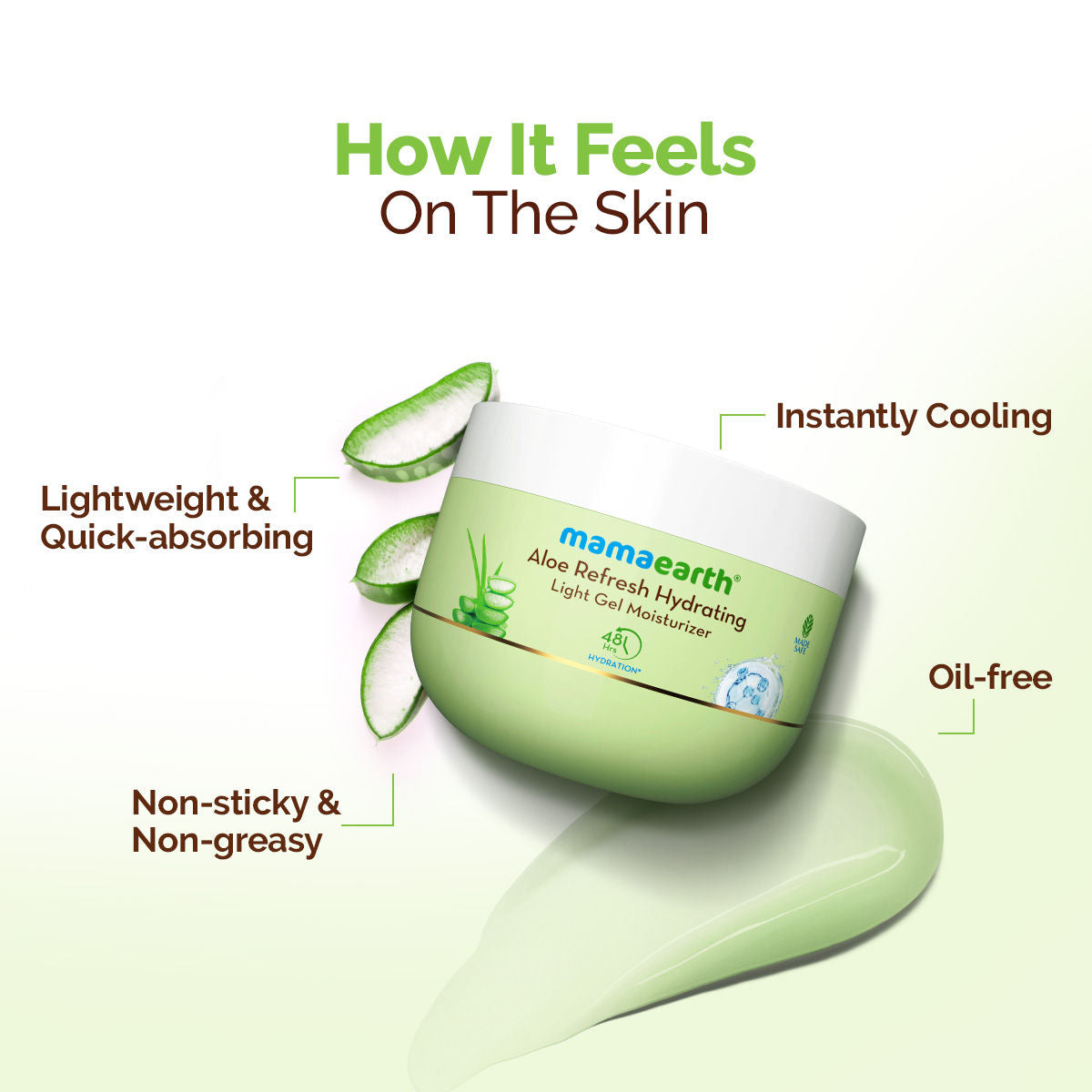 Mamaearth Aloe Refresh Hydrating Light Gel Moisturizer