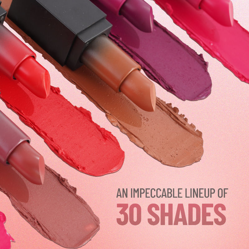 Swiss Beauty HD Matte Lipstick , High Coverage , Lightweight