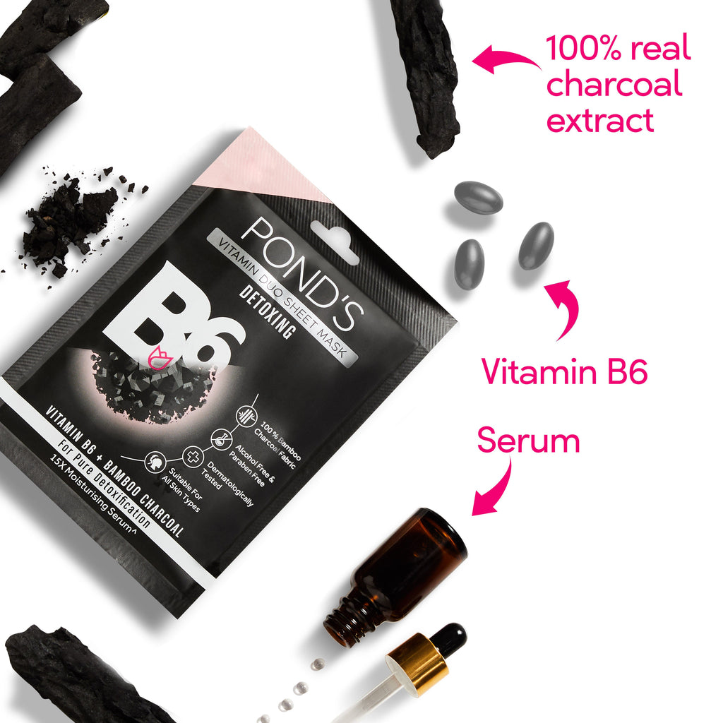 Ponds Vitamin With 100% Natural Extracts Sheet Mask