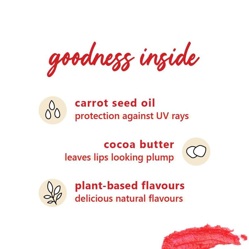 Plum Candy Melts Vegan Lip Balm - Red Velvet Love
