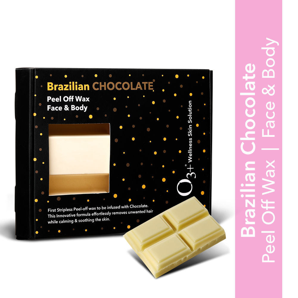 O3+ Brazilian Chocolate Strip-less Peel Off Wax