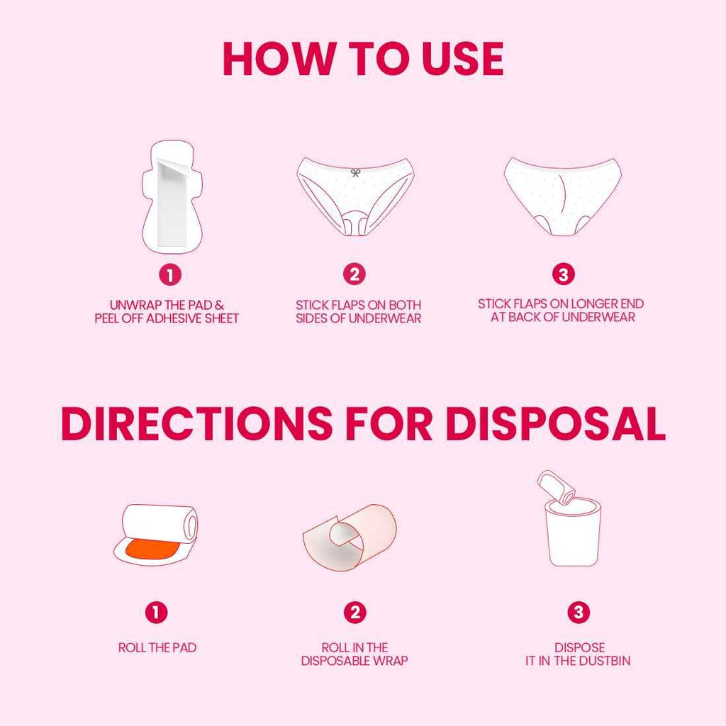 Everteen XXL Soft 40 Sanitary Napkins Pad With Free Menstrual Period Pain Relief Cramps Roll-On