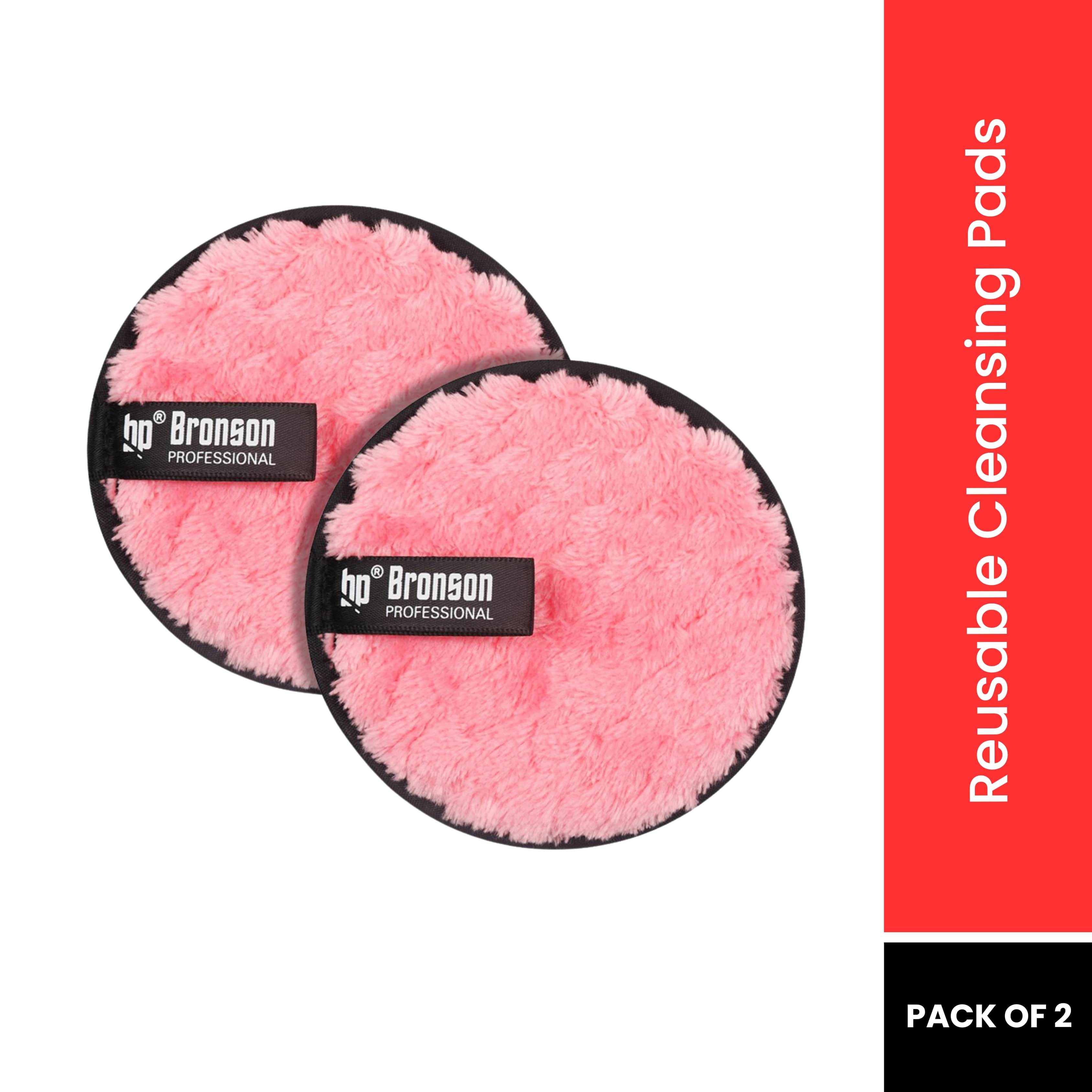 Bronson Professional Reusable Makeup Remover Cleansing Pads-Mix Colours