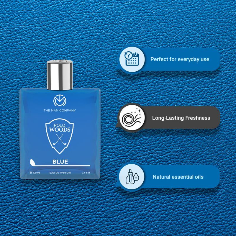 The Man Company EDP For Men Polo Blue