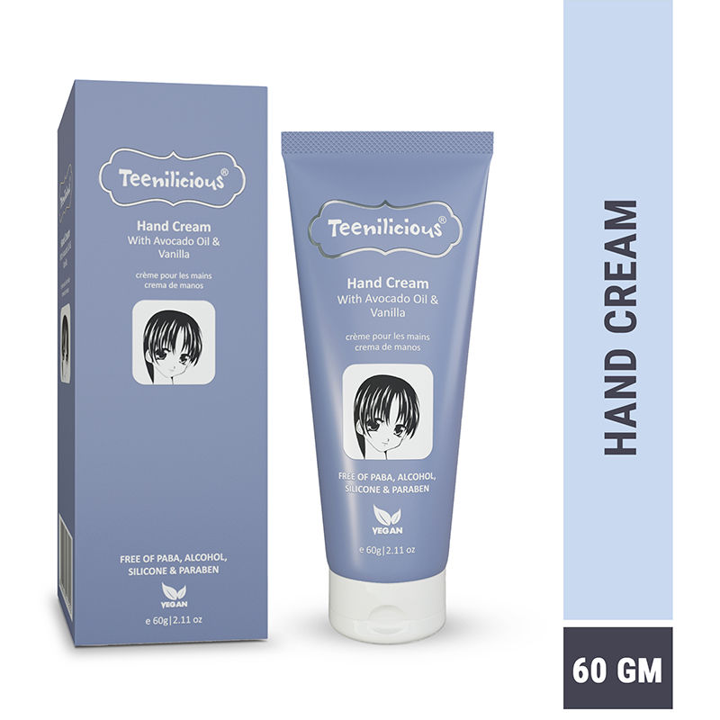 Teenilicious Hand Cream With Avocado Oil & Vanilla Extract