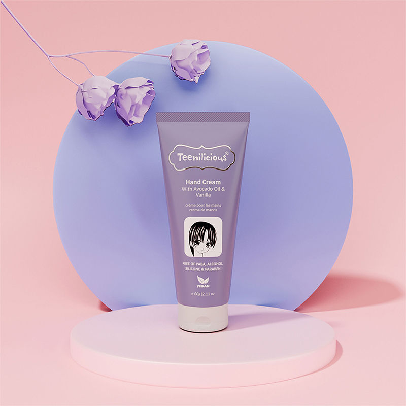 Teenilicious Hand Cream With Avocado Oil & Vanilla Extract