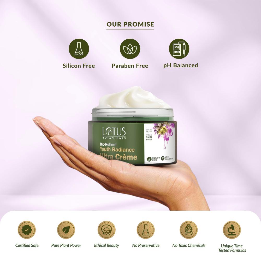 Lotus Botanicals Bio-Retinol Youth Radiance Ultra Cream SPF 25 Pa+++