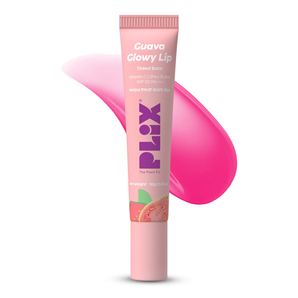 Plix Guava Glowy Lip Tinted Balm
