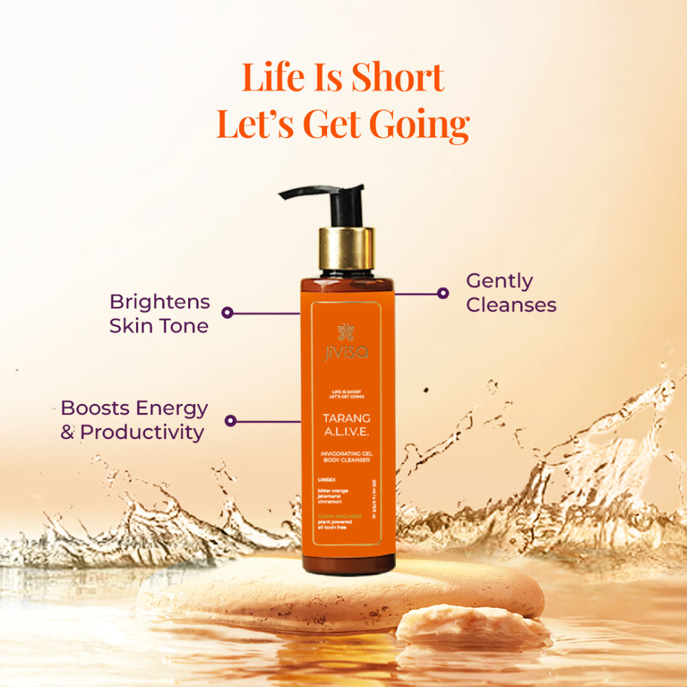 JiViSa Tarang Alive Invigorating Gel Body Cleanser