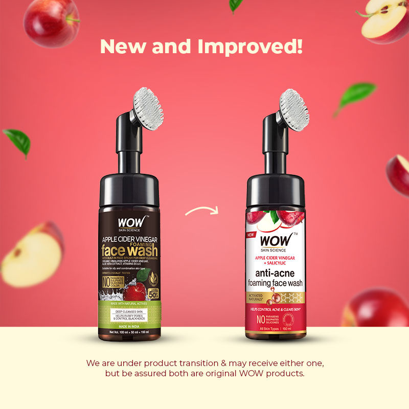WOW Skin Science Apple Cider Vinegar Face Wash