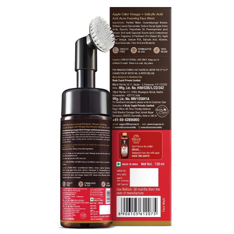 WOW Skin Science Apple Cider Vinegar Face Wash