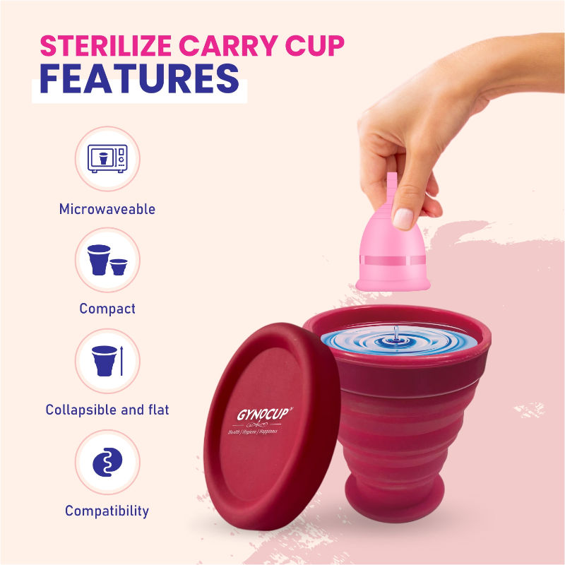 MildCares Menstrual Cup Sterilizer For GynoCup