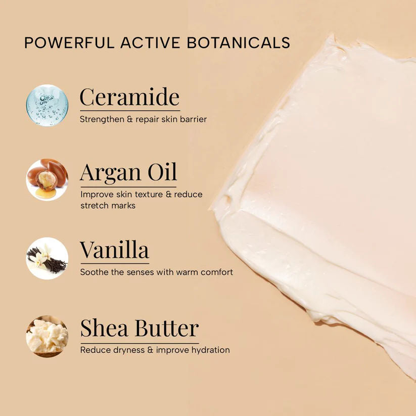 RAS Luxury Oils Nourish Softening Creme Body Butter Enriched With Argan Oil & Vanilla