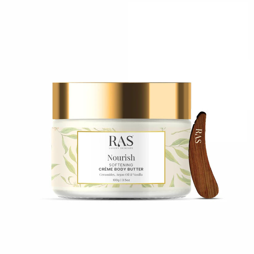 RAS Luxury Oils Nourish Softening Creme Body Butter Enriched With Argan Oil & Vanilla