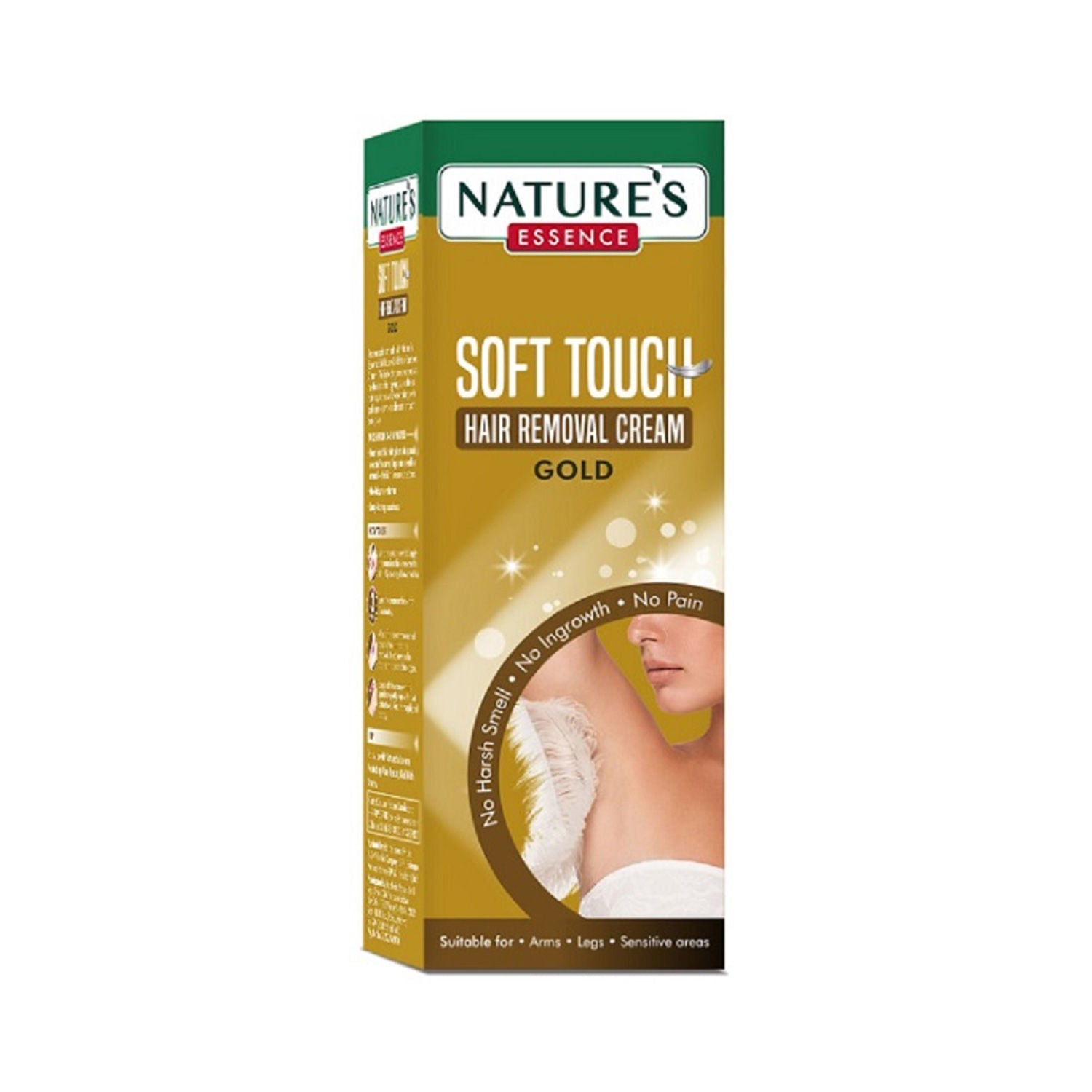Nature's Essence Soft Touch Hair Removal Cream Gold For All Skin Types