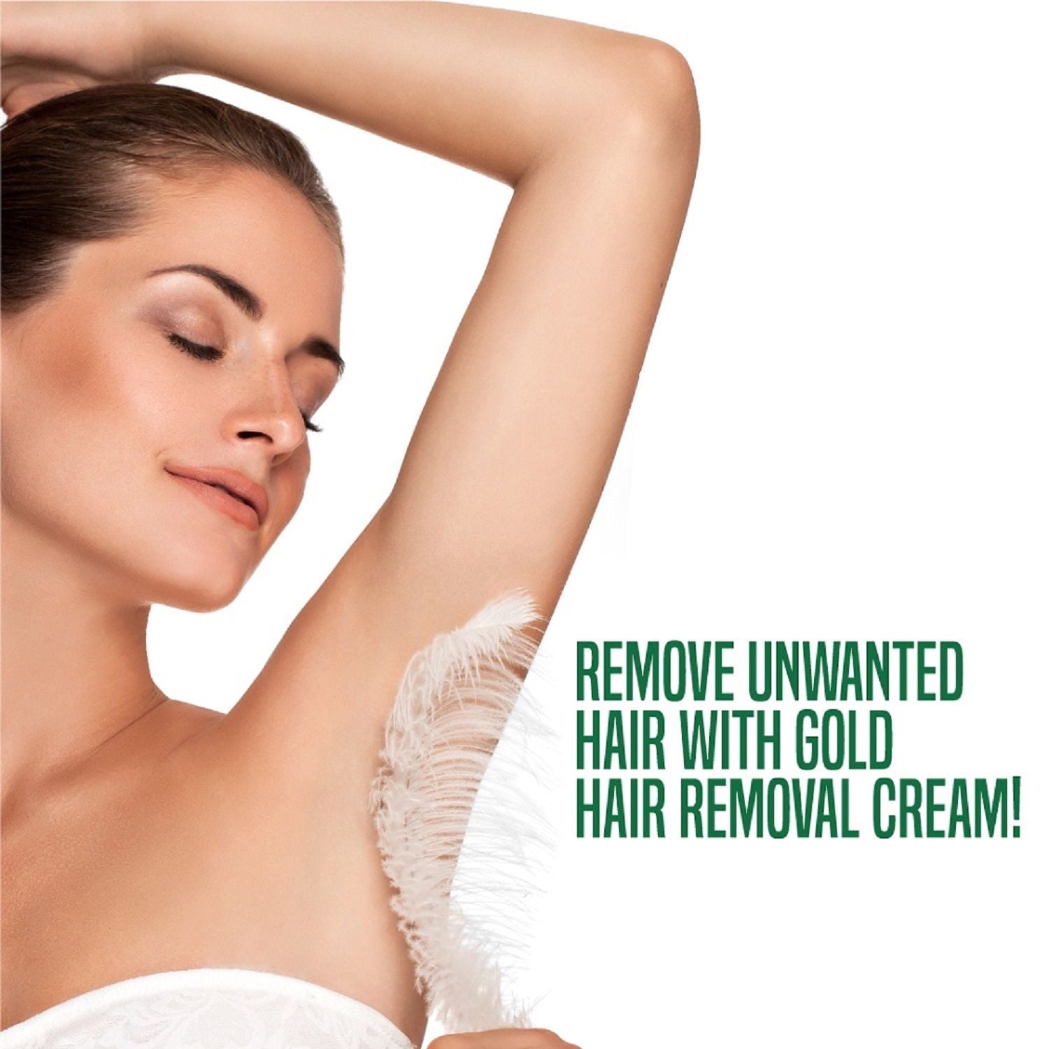 Nature's Essence Soft Touch Hair Removal Cream Gold For All Skin Types