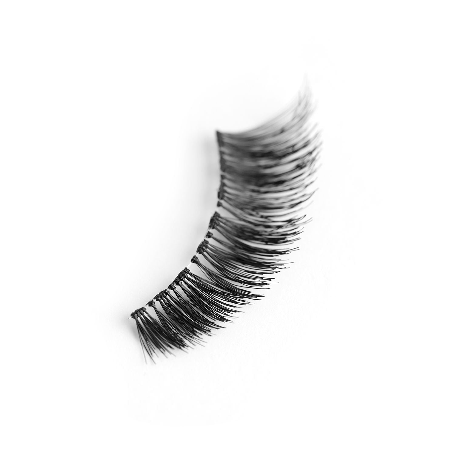 Uroparis Human Hair Eyelashes - 50 / BLACK