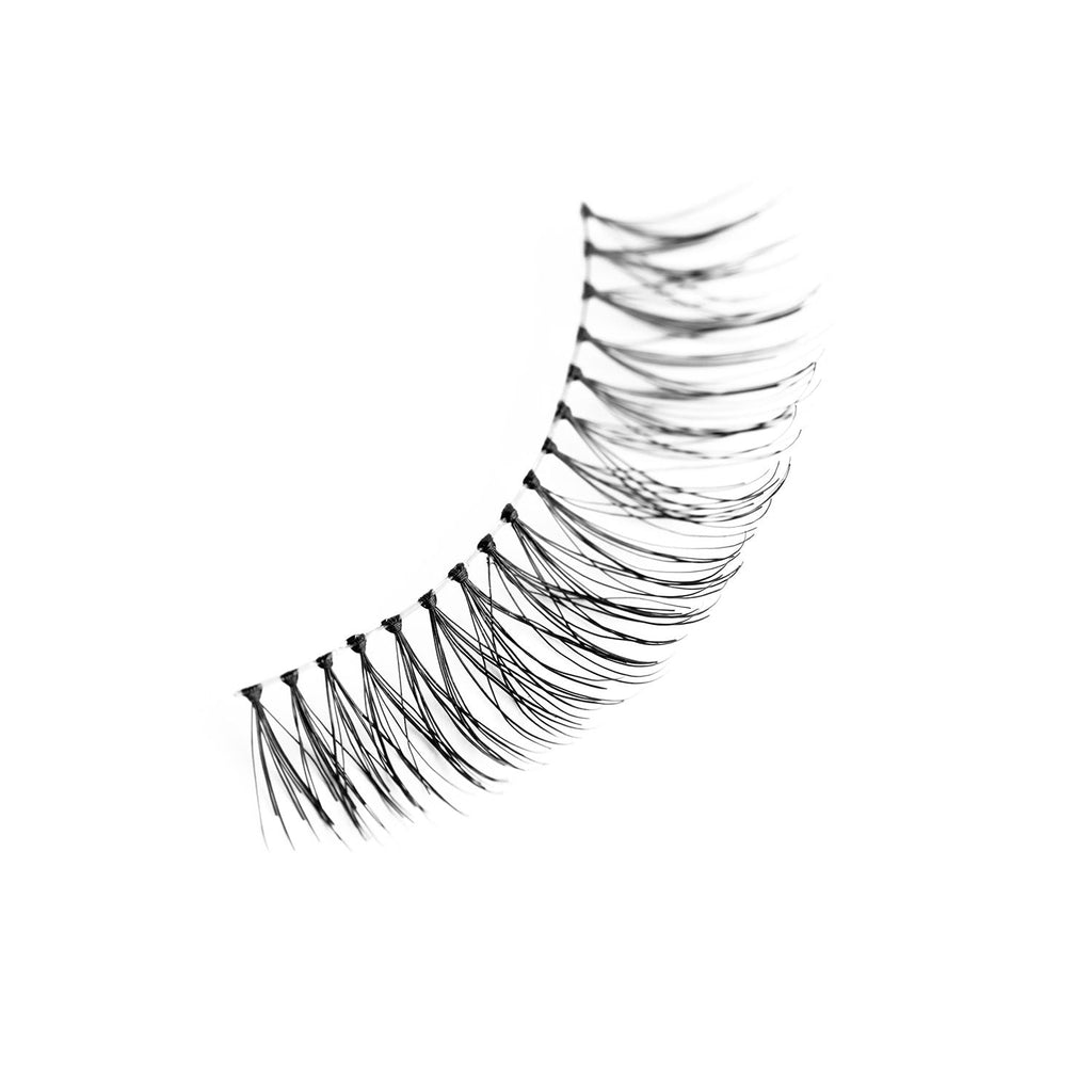 Uroparis Human Hair Eyelashes - 52 / BLACK