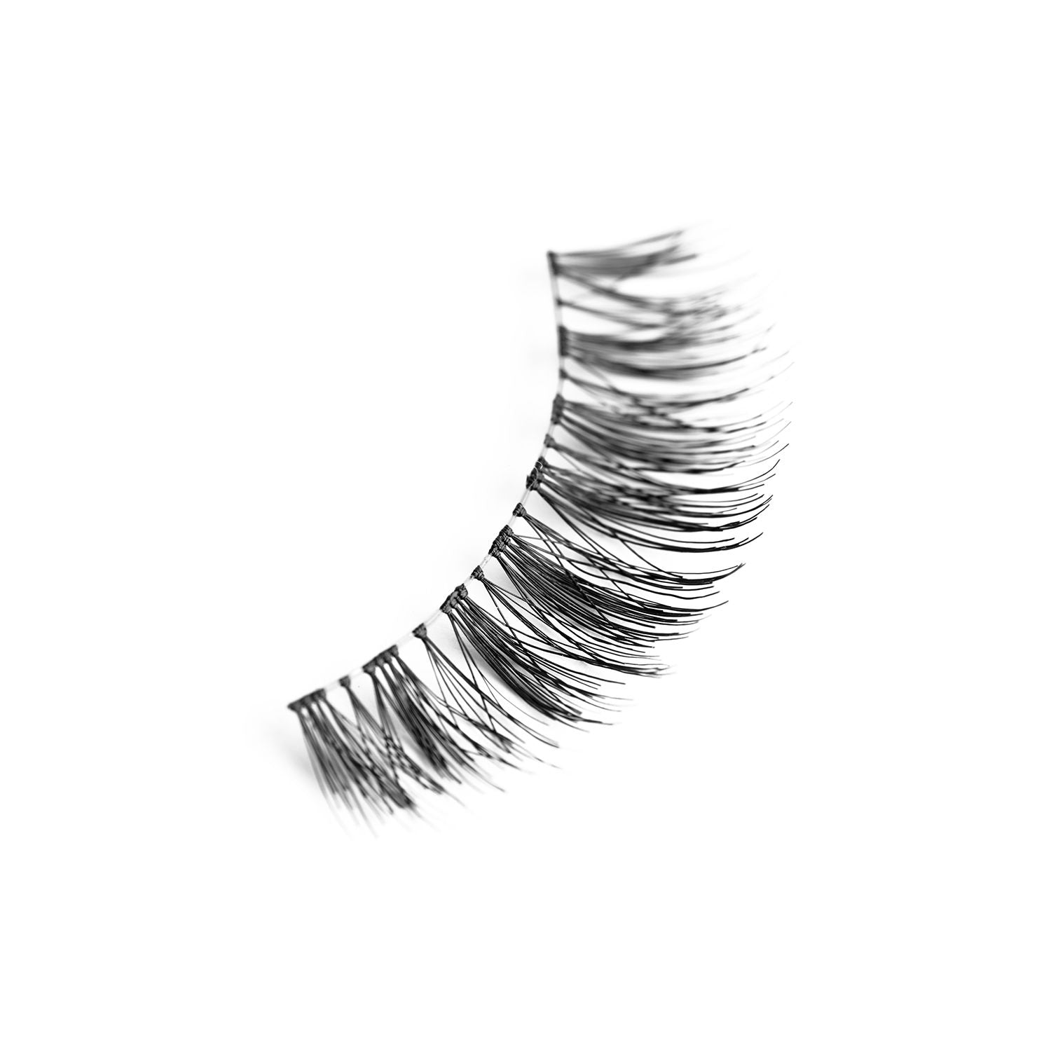 Uroparis Human Hair Eyelashes - 53 / BLACK