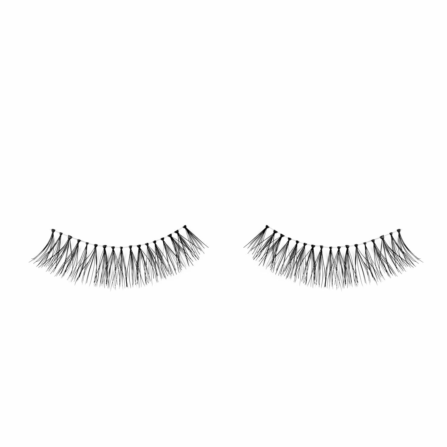 Uroparis Human Hair Eyelashes - 55 / BLACK