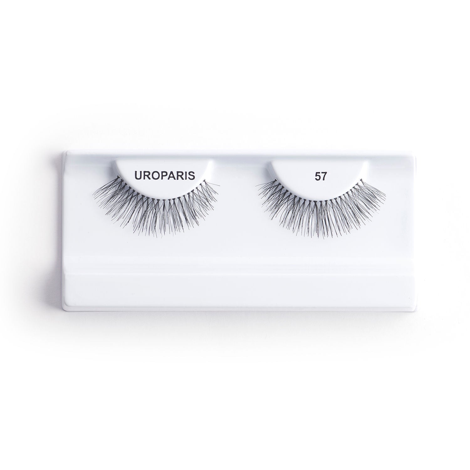 Uroparis Human Hair Eyelashes - 57 / BLACK