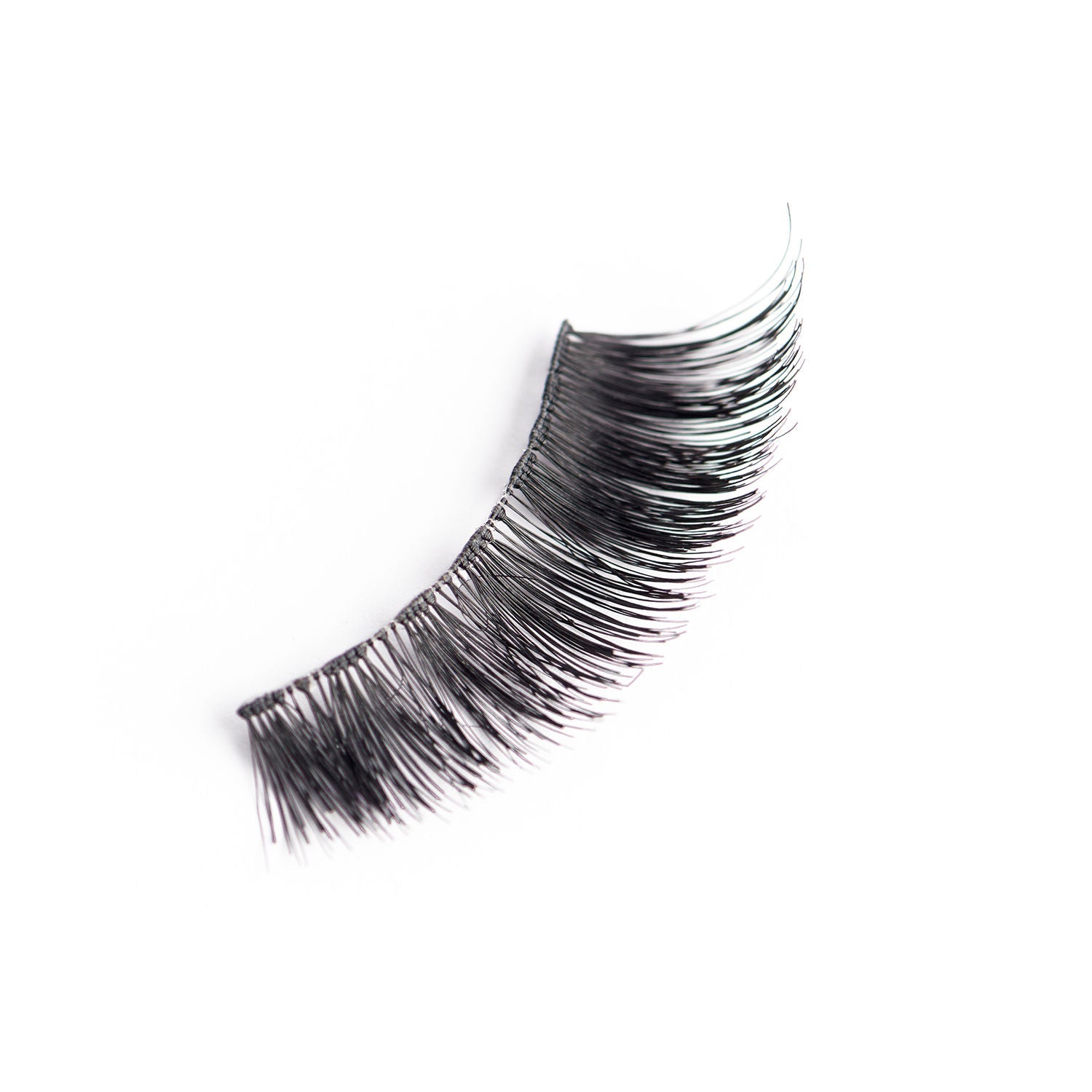 Uroparis Human Hair Eyelashes - 63 / BLACK