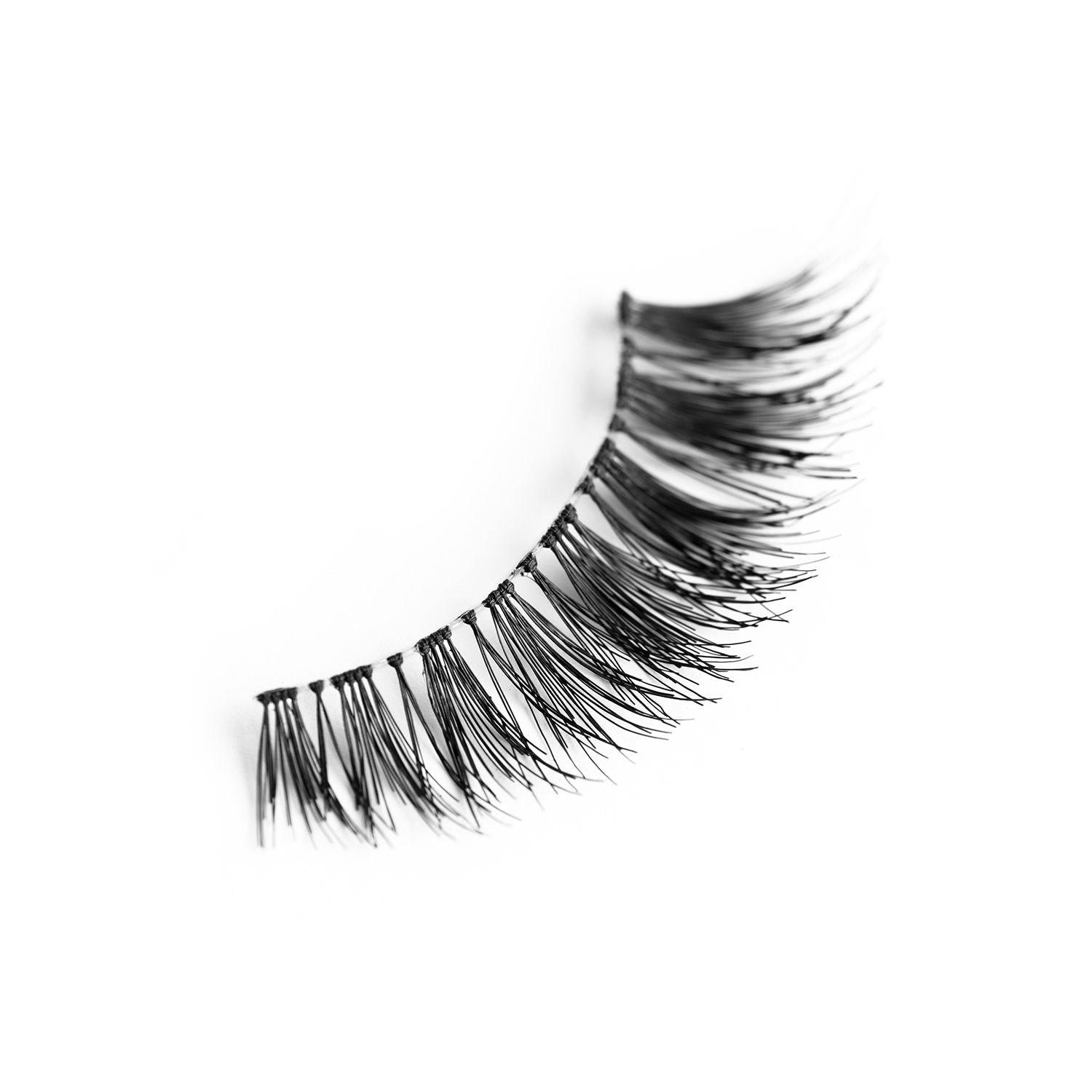 Uroparis Human Hair Eyelashes - 66 / BLACK
