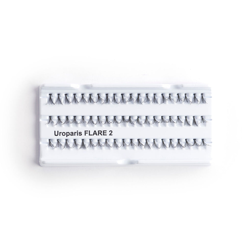Uroparis Human Hair Eyelashes - F2 Individual