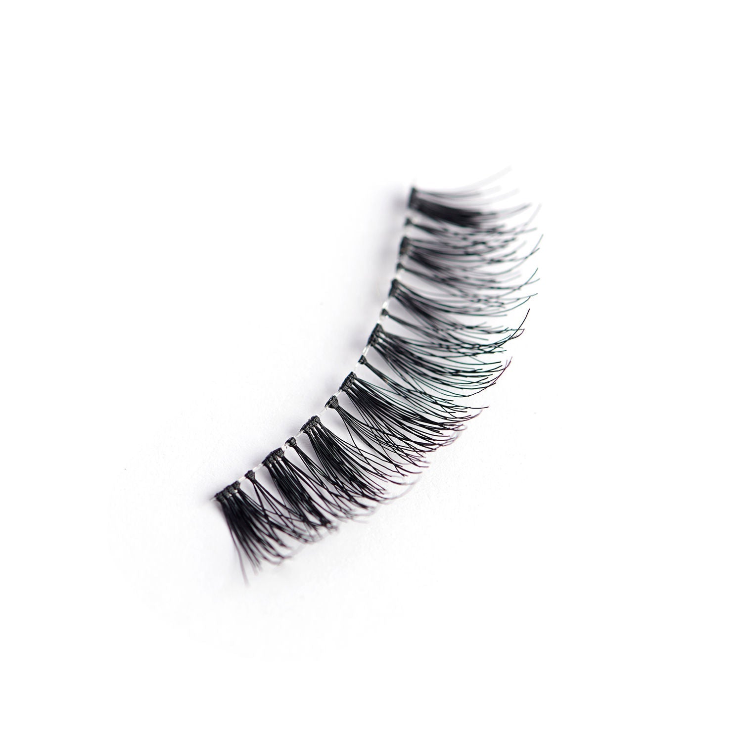 Uroparis Human Hair Eyelashes - PRO 6 / BLACK DOUBLE VOLUME HAIR