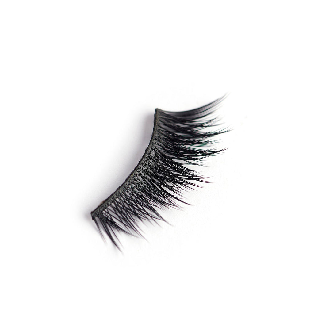 Uroparis Human Hair Eyelashes - PRO 80 / BLACK FINE SYNTHETIC FIBER