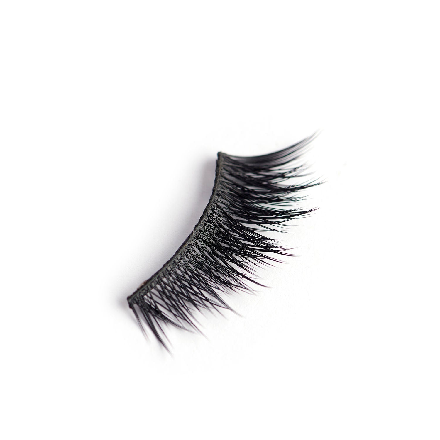 Uroparis Human Hair Eyelashes - PRO 80 / BLACK FINE SYNTHETIC FIBER