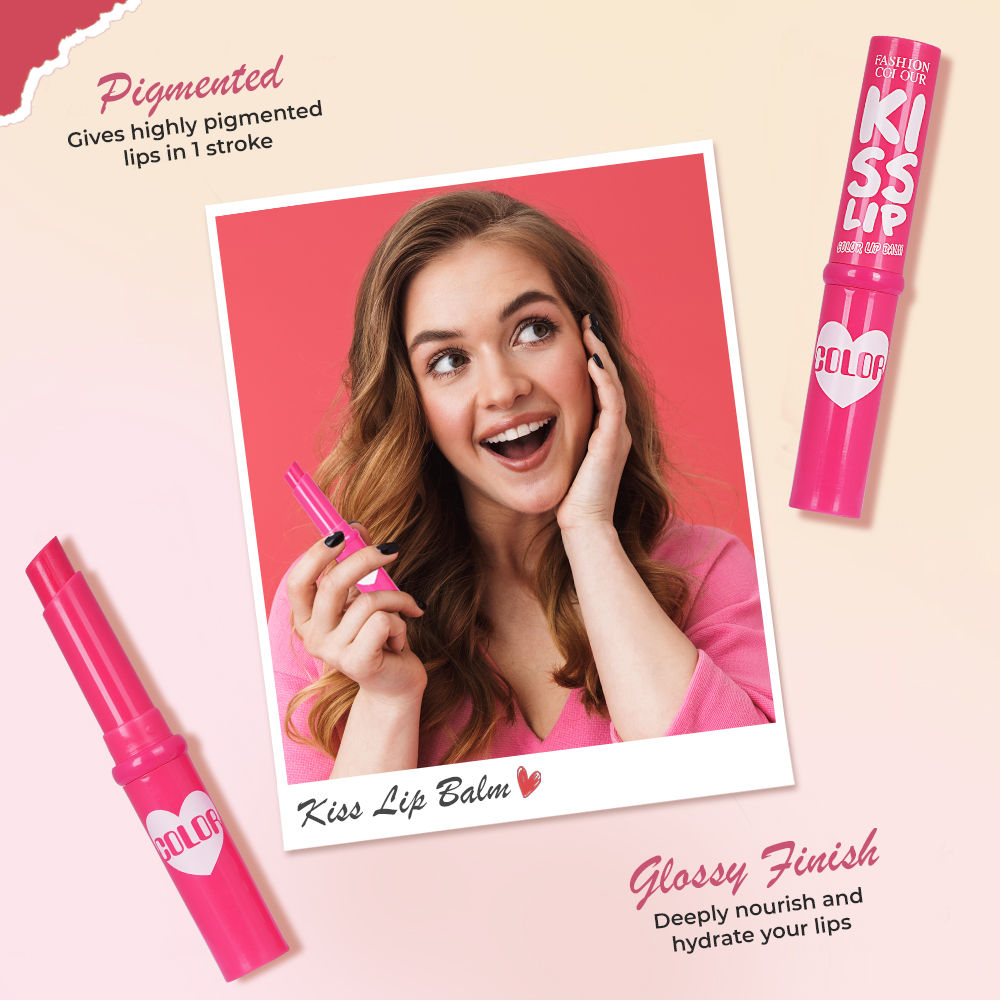 FASHION COLOUR Kiss Lip Balm