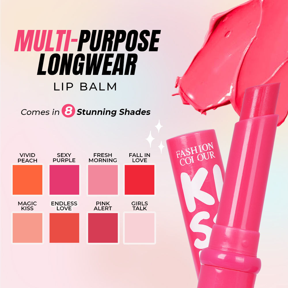 FASHION COLOUR Kiss Lip Balm